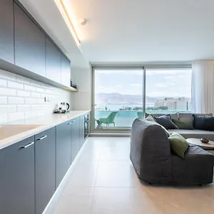 Seaside Haven-city Center Amazing Pool And Sea View אילת